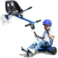 thumbnail image 1 of TechWonder Hover Kart Go Kart Adjustable Seat Attachment for 6.5" Hover-Board Buggy - Blue, 1 of 8