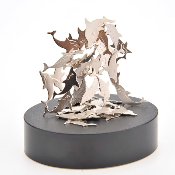 TechWonder Magnetic Desktop Sculpture Dolphins