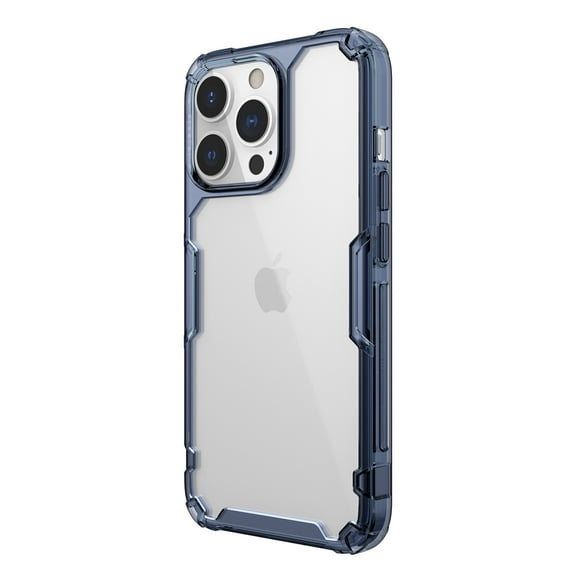 Techcircle Case Compatible with iPhone 14 Pro Max 6.7" 2022 Release, Rugged PC Backplane + Shockproof TPU Frame Wireles Charging Ultra-clear Anti-yellow Drop Protection Case iPhone 14 Pro Max, Blue