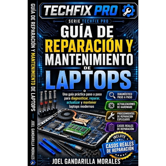 Techfix Pro Gua de Reparacin Y Mantenimiento de Laptops: Diagnstico, Optimizacin y Solucin de Problemas para Tcnicos y Usuario, (Paperback)