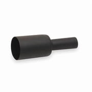 Techflex Shrink Tubing,100 ft,Blk,1.574 in ID H2N1.50BK
