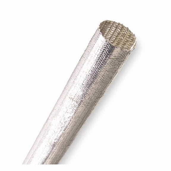 Coated; Braided Cable Sleeve, 1-3/4 in Inside Dia., 1-3/4 in Max Bundle Dia., 25 ft, Fiberglass