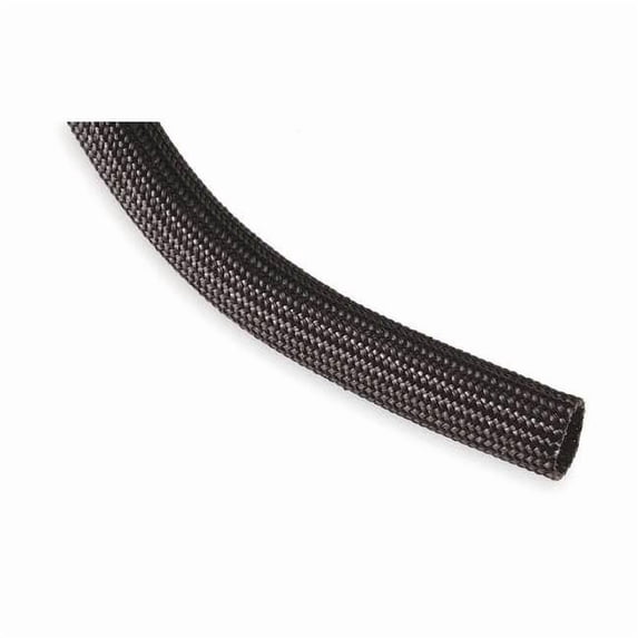 Techflex Sleeving,0.625 In.,25 ft.,Black FGN0.63BK25