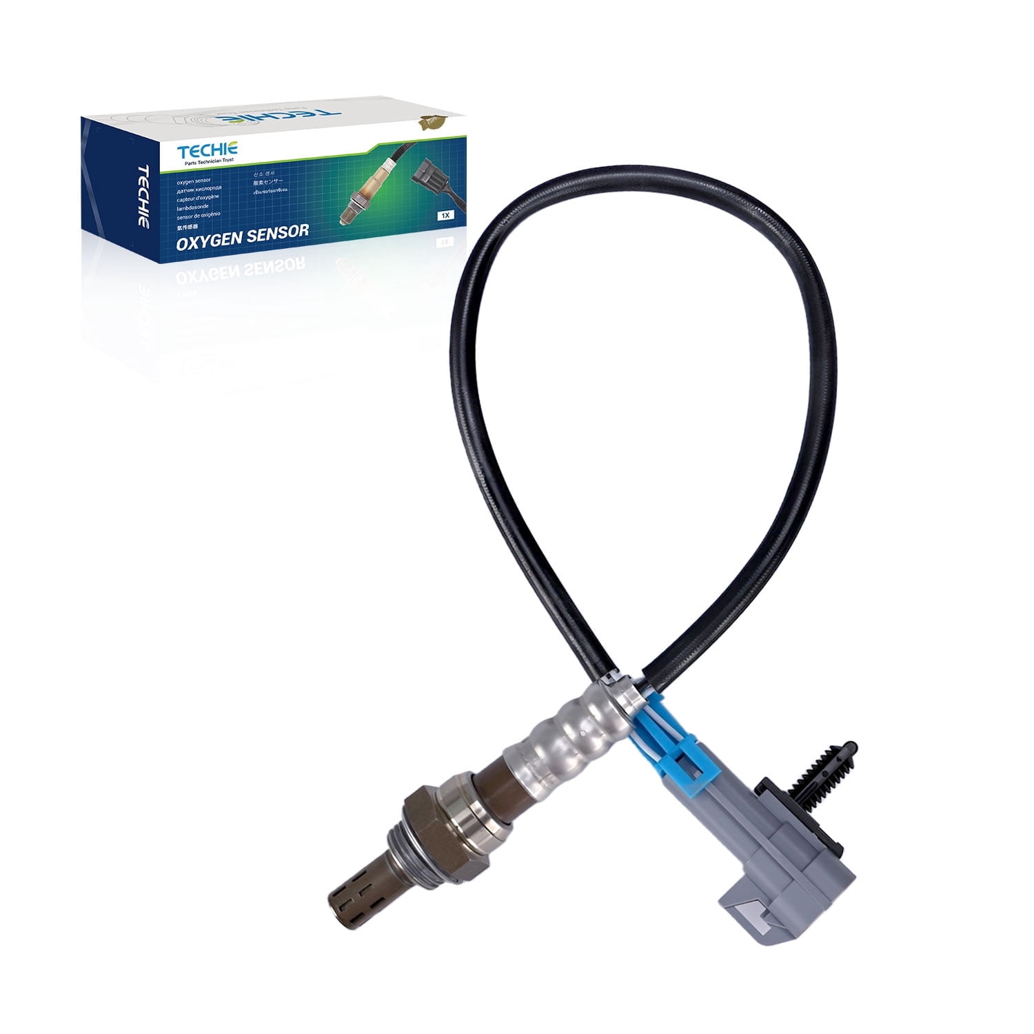Techie 234-4668 Oxygen O2 Sensor Upstream for 05-09 Buick LaCrosse,07-13 Chevrolet Silverado/Suburban 1500,08-14 GMC Yukon GMC Sierra,Replace for 12583804, 213-3866,15284, 21546