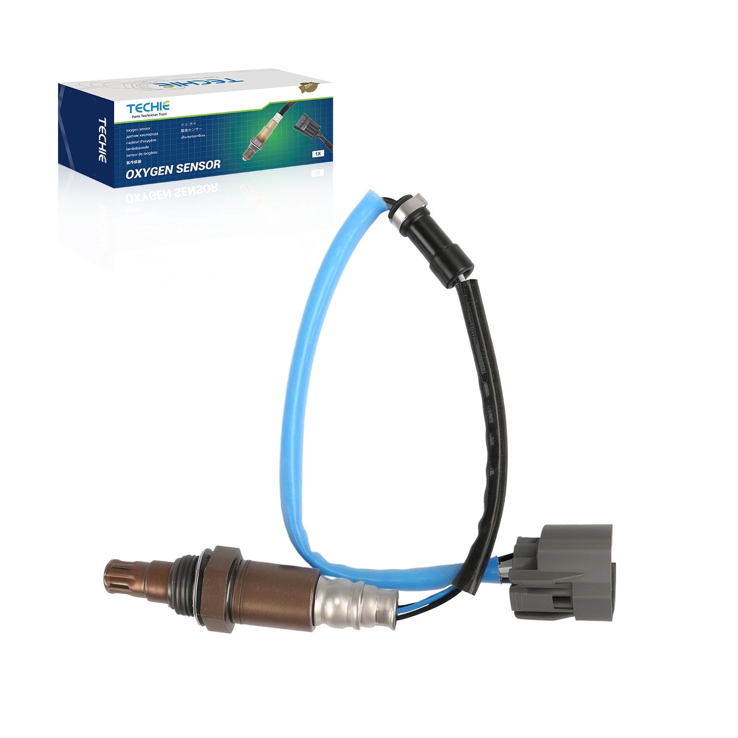 Techie 234-9040 O2 Oxygen O2 Sensor Upstream for Honda Accord DX/EX/EX-L/LX/SE with Engine L4 2.4L 2004 2003 2004 2005 2006 2007,Replacement for 36531-RAA-A01 36531-RAA-A02