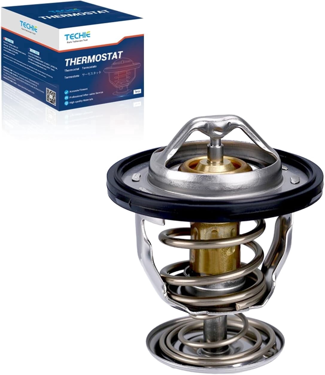 Techie Engine Thermostat 34198 89018168 Compatible with Buick Rainier ...