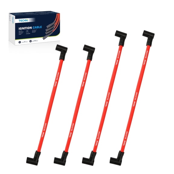 Techie Marine Spark Plug Wire Set 18-8839 9-28092 Compatible with Johnson Evinrude 90 150 HP Outboard Engine,10.5mm 18-8839 Spark Plug Wires