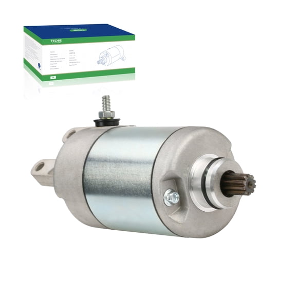 Techie TS1S8021 Starter Motor Compatible with Honda FourTrax 350 4X4 1986,TRX350 350cc Engine 1985-1986 Replacement for 31200-HA7-305 31200-HA7-315 31200-HA7-671 SM13233 SMU0030