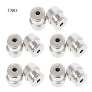 Techinal 10Pcs Secure Earring Lock Earring Back Ear Studs Nuts Replacement Earring Posts