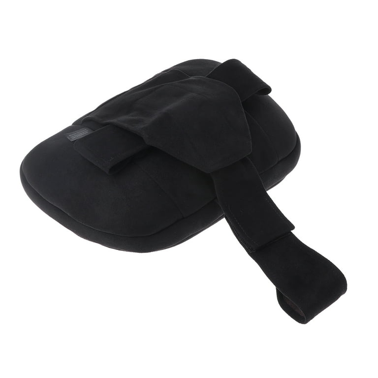 Cuscino Lombare In Pelle Nappa Per Auto – Supporto Per Sedile, Adatto Per Mercedes Maybach S-Class E Altri, Nero