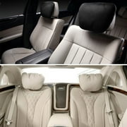 Techinal 2 Pcs Universal Car Headrest S Class Ultra Soft Pillow For Mercedes Benz Maybach