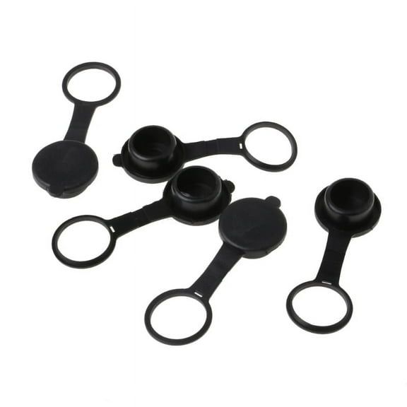 Techinal 5pcs Universal Car Cigarette Lighter Socket 12V Outlet Lid Waterproof Cover Cap