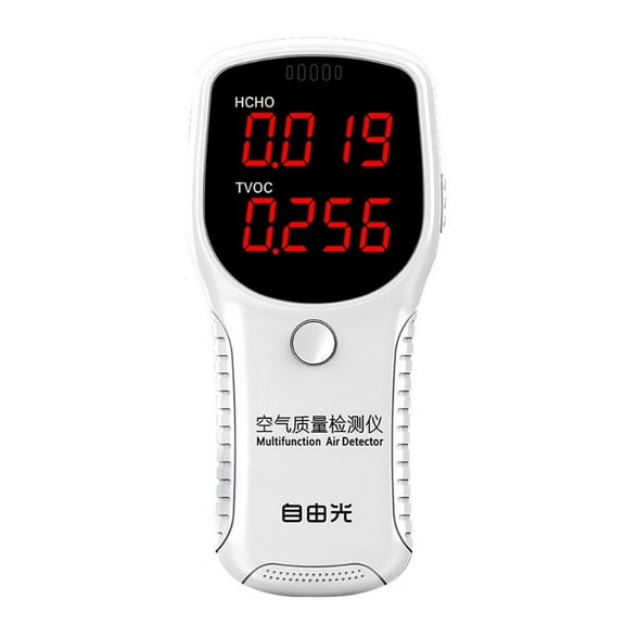 Techinal Air Quality Monitor Upgraded Tester for Formaldehyde TVOC Multifunctional Air Gas Detector Real Time Data