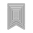 thumbnail image 1 of Techinal Banner Craft Die Metal Cutting Dies Cut for DIY Paper Card Making Scrapbooking, 1 of 8
