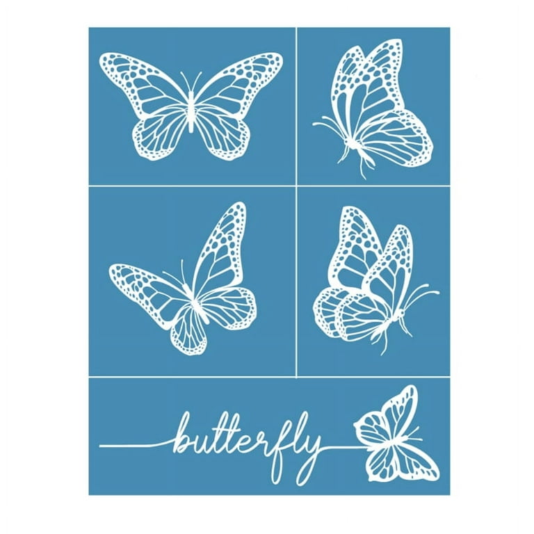 Reusable Butterfly Silhouettes (3 Pack)