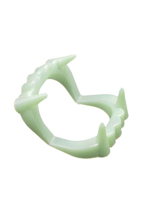 Glow In The Dark Vampire Fangs Plastic Teeth Costume Accessory Party Favors