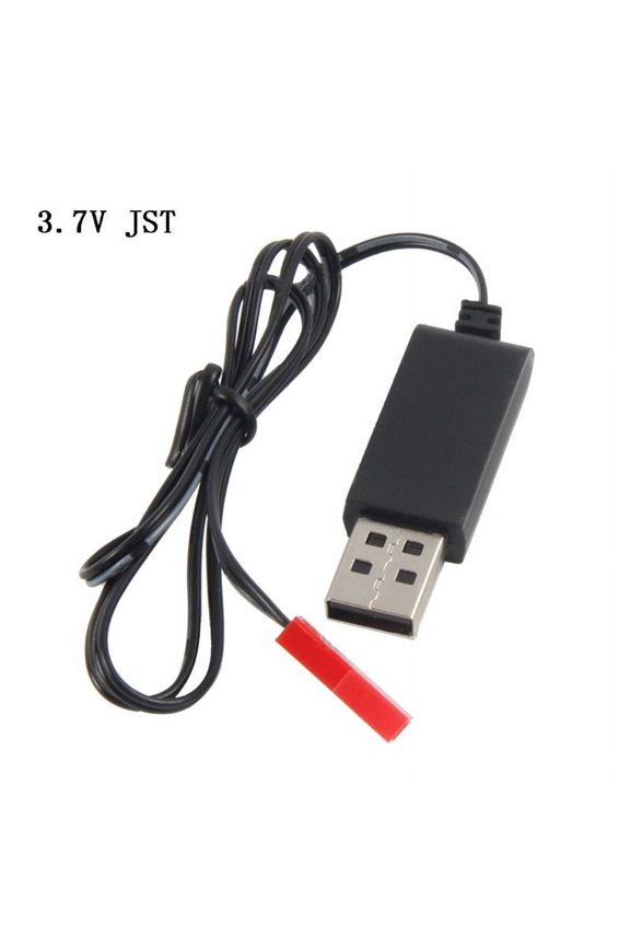 Maxmoral 3.7V USB Charging Cable JST Plug Lithium Battery Charger for RC Aircraft Helicopter Toys Accessories