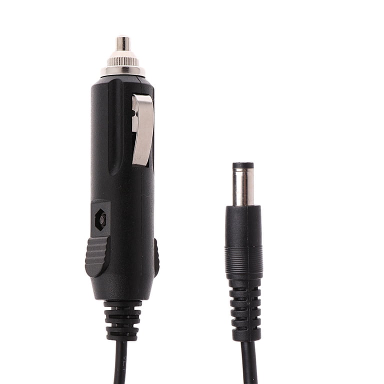 Techinal New 3M 12V DC 5.5mm x 2.1mm Car Cigarette Lighter Power Plug Cord  Adapter Cable