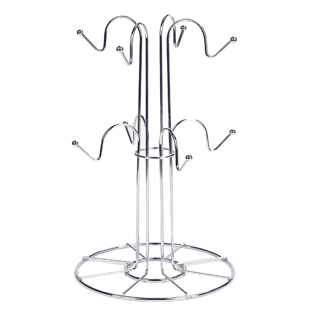 Techinal Tree Shape 8 Mug Holder Coffee Mugs Tea Cup Storage Rack for ...