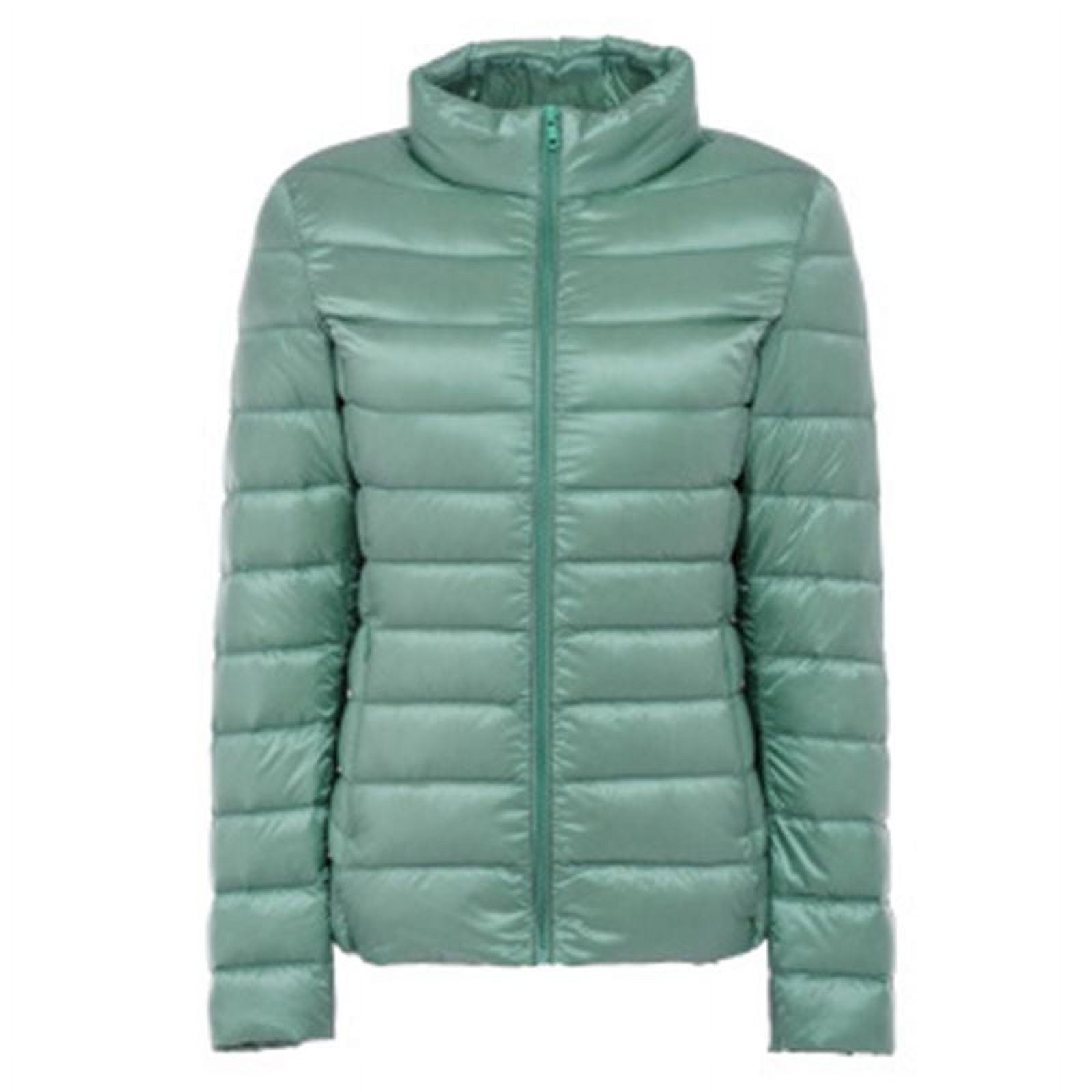 duck down feather coat