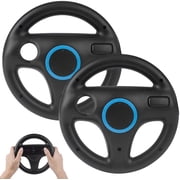 Techken Mario Kart Racing Wheel Compatible with Nintendo Wii 2Pck