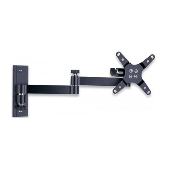 Techly 2-Arm Tilt/Swivel TV Wall Mount- 13-30in