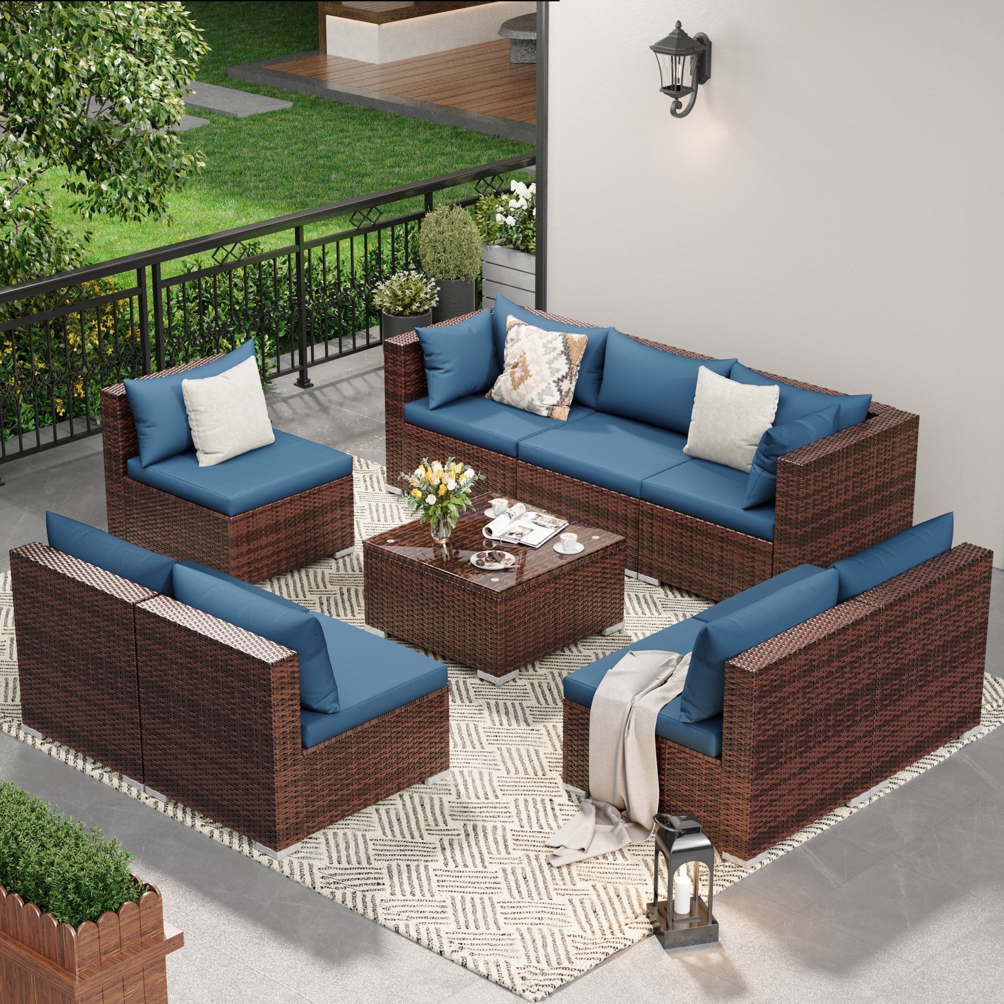 Customer reviews for Techmilly Patio Furniture Sets, Modular