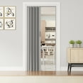thumbnail image 1 of Techni Home Loft Series 48" W Premium Double Walled Foldable Accordion Doors, Grey, 1 of 8