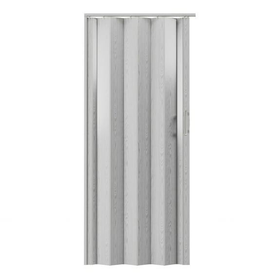 Techni Home Studio Series 32" W PVC Foldable Accordion Doors, Grey RTA-ST32FD-GRY