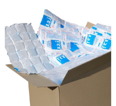 Techni Ice STD 2 PLY Disposable/ Minimum Reuse Dry Ice packs-214 Icepacks