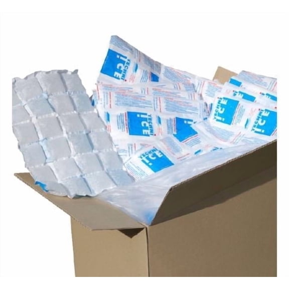 Techni Ice STD 2 PLY Disposable/ Minimum Reuse Dry Ice packs-428 Icepacks