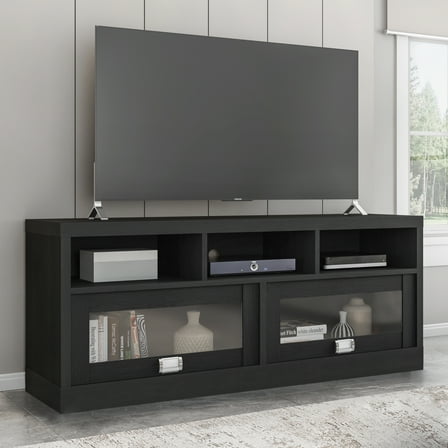 Techni Mobili 58" Durbin TV Stand for TVs up to 75", Black