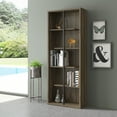 thumbnail image 1 of Techni Mobili Cassa 5-Tier Standard Bookcase, Walnut RTA-987BC-WAL, 1 of 10