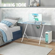Techni Mobili Computer Desk for Kids with Headphone and Cup Holder, Blue RTA-K250D-BL