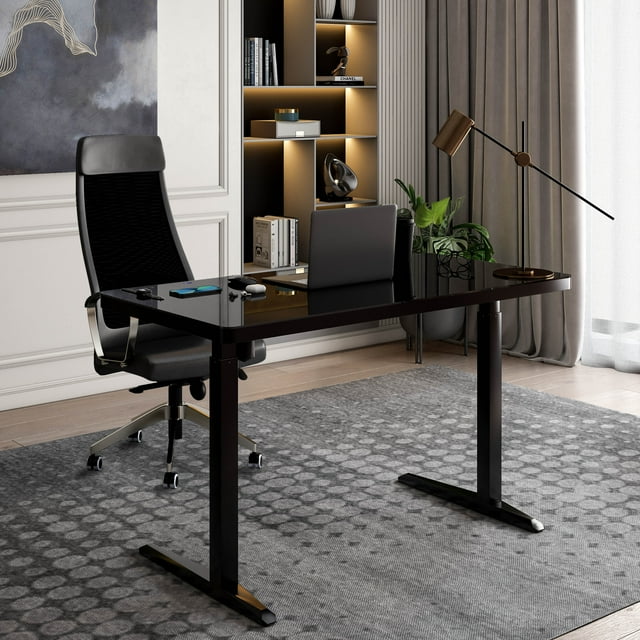 Techni Mobili Electric Standing Desk Adjustable Height to 46.5” with