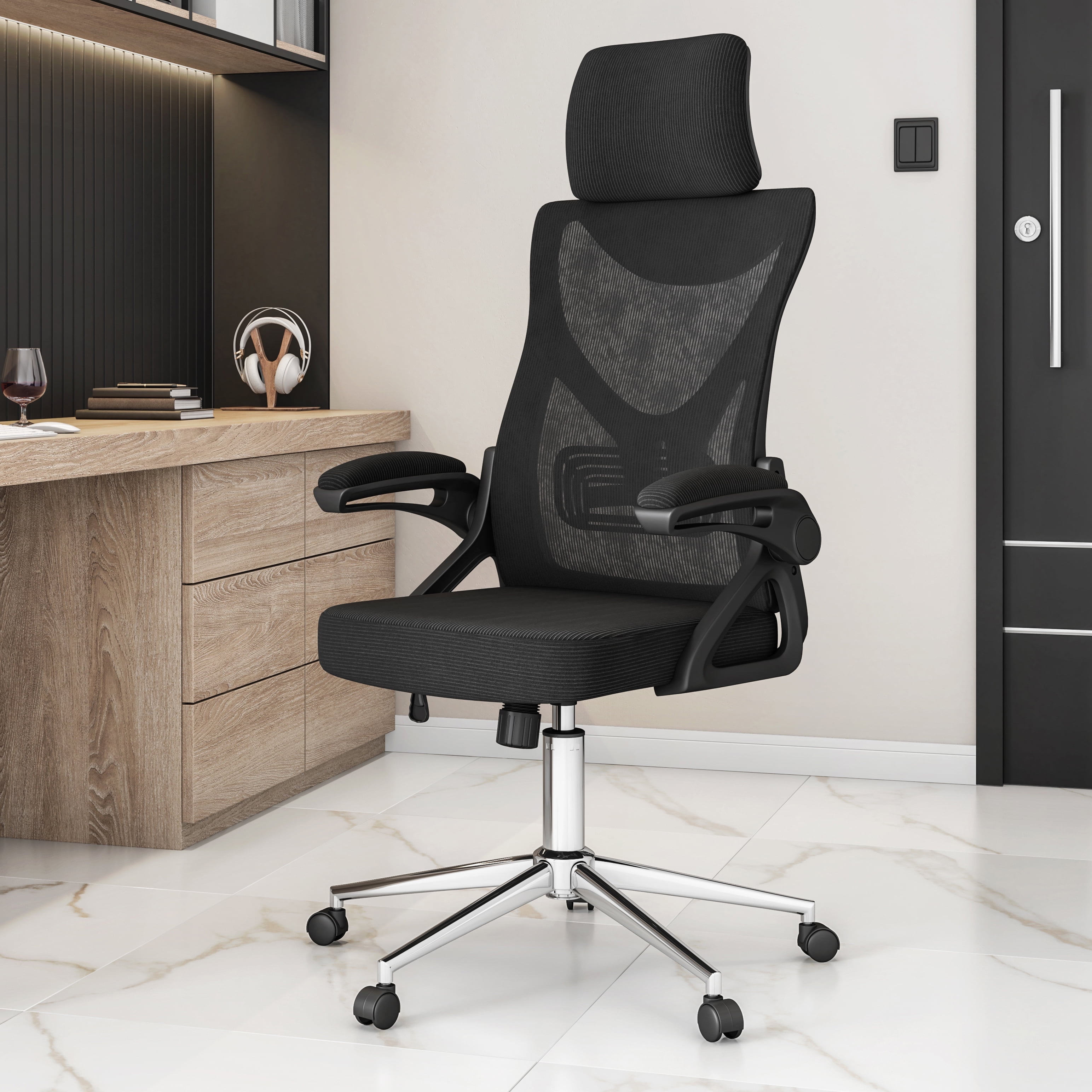 Michiruチェア③ Free Shipping! Techni Mobili Essential Ergonomic Office Chair with