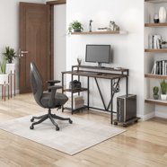 Soho 3 Piece Office Collection with Desk, Bookcase and Storage Cube ...