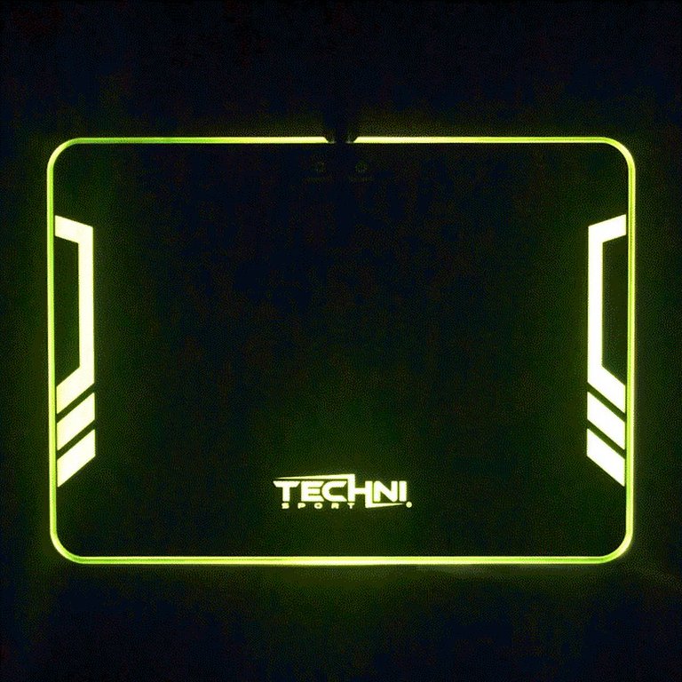 Techni Sport TRON Illuminating 7-Color Adjustable RGB Large Gaming 