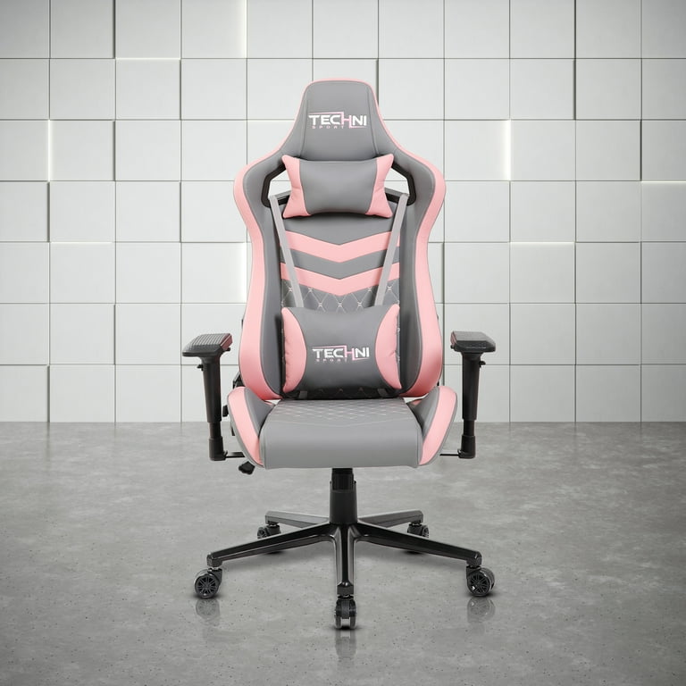 Techni pink gaming sale chair