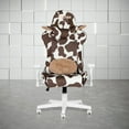thumbnail image 1 of Techni Sport TS85 Brown Cow Series Gaming Chair with Memory Foam Seat RTA-TS85-BRN, 1 of 12