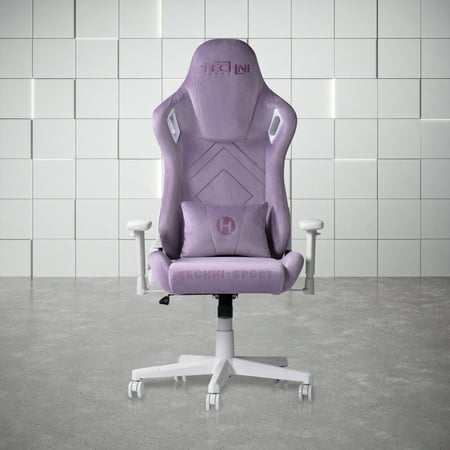 Techni Sport Velvet Gaming Chair, Purple RTA-TSF45C-PPL