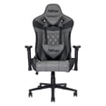 thumbnail image 1 of Techni Office Solutions 55.25" Vibrant Gray and Black Unique Techni Sports XL Comfortable Gaming, 1 of 8