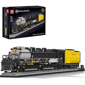 Technic Big Boy Locomotive - Steam Locomotive Building Block Set with Lego-technic, Legendary Steam Train Display Kit (3,040 Pieces)