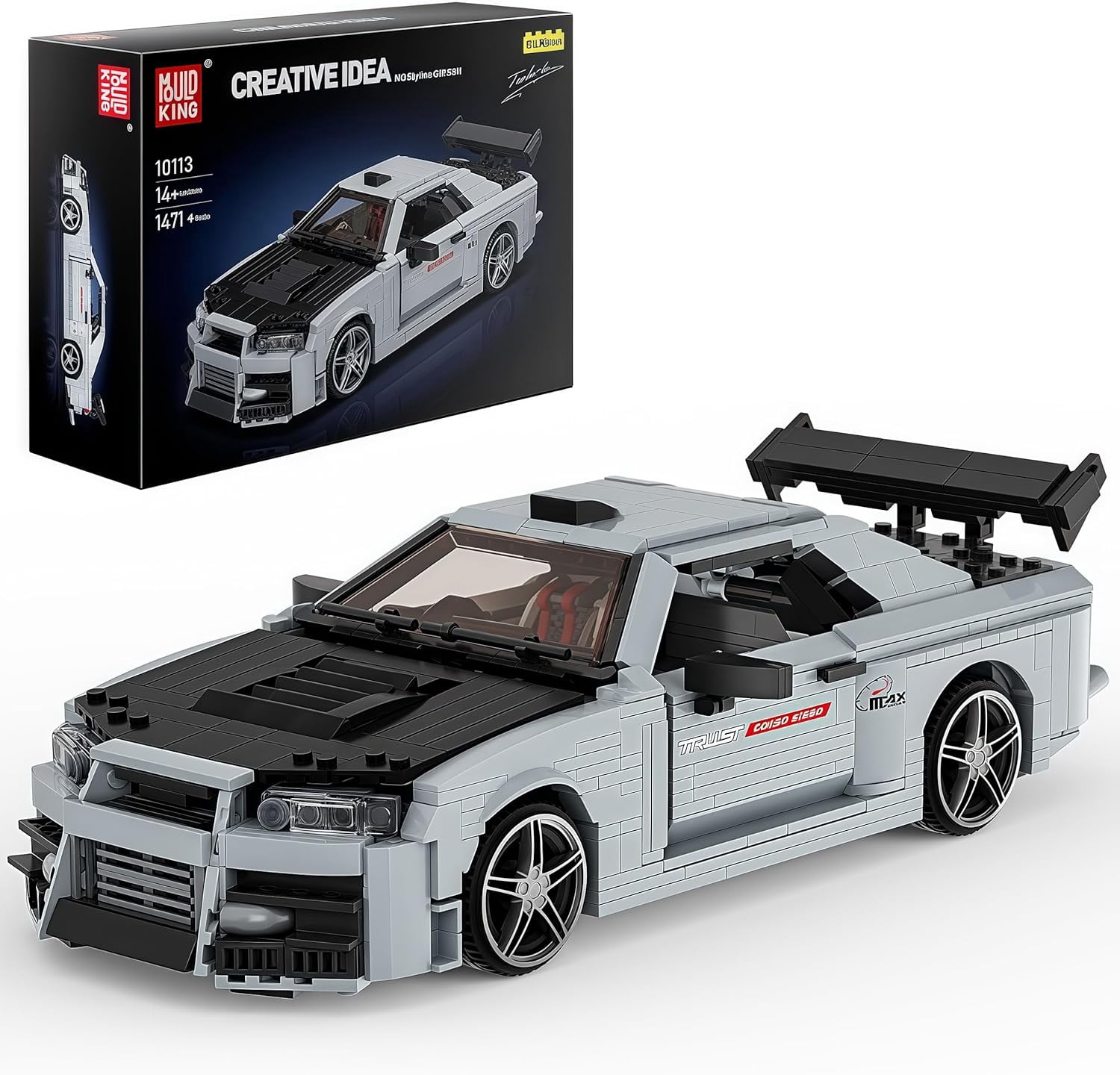 Technic Car Building Sets, 1:12 Scale Sports Vehicle Model, 10113 Collectible Speed Champion Cars Building Kits, Build and Display Car Set