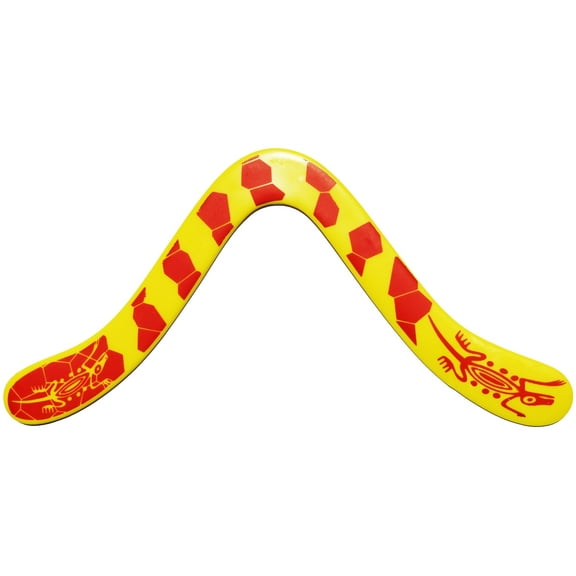 Technic Decorated ABS Plastic Boomerangs - Real V shaped boomerangs from France