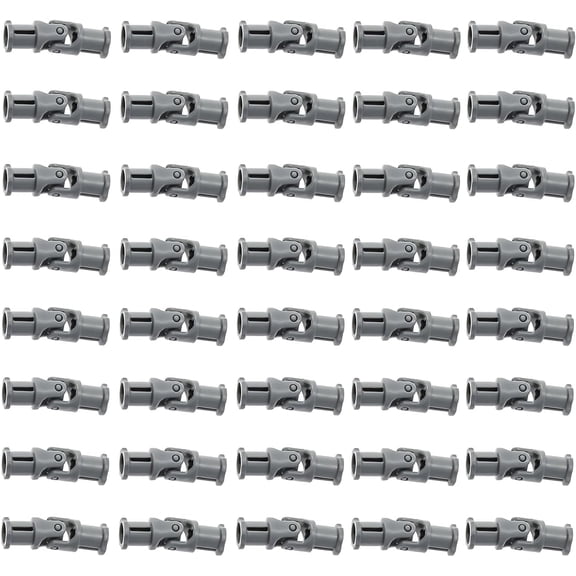 Technic-Parts-Set 40pcs Universal-Joint 3L Compatible with Major Brand Building-Block Robot-Motor