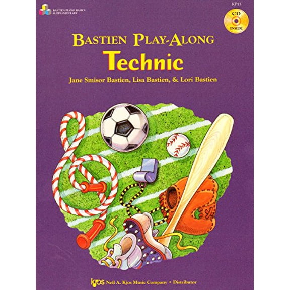 Pre-Owned KP15 - Bastien Play-Along - Technic Book & CD (BASTIEN PIANO CLASSICS) (Unknown) 0849773113 9780849773112