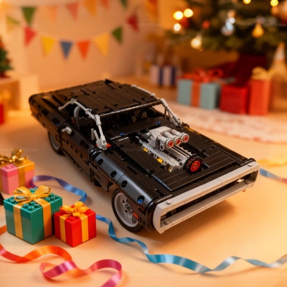 Technical 1077 PCS Racing Car Building Blocks Model Assemble Bricks DIY Toy For Kid Boy Adult Birthday Christmas Gifts collect