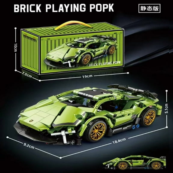 Technical Building Blocks Car Racing Sport Speed Vehicle Model City Mechanical Super Bricks Puzzle Toys Adult Gift