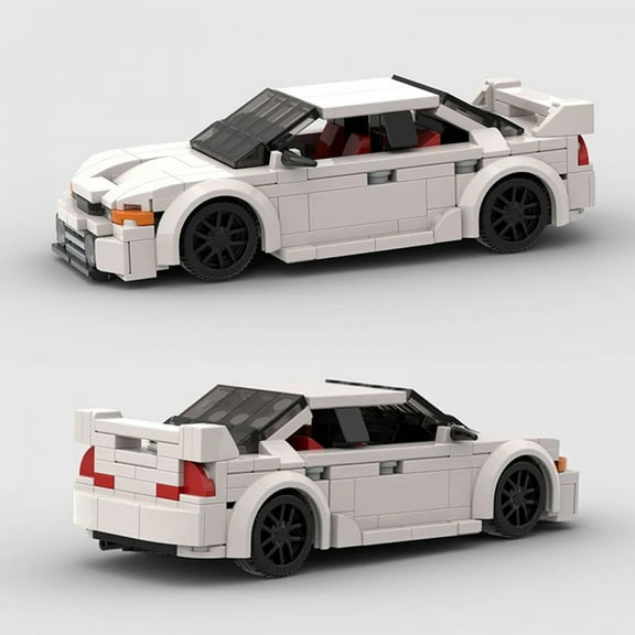 Technical Car City Speed Champion Sports Evolution V MOC Racing Building Blocks Brick Supercar Garage Vehicle Toy Christmas gift